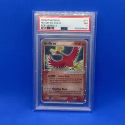 PSA 7 Ho-Oh ex Pop Series 3 17/17 Holo Pokemon TCG 2006 Ultra Rare NEAR MINT - Image 1