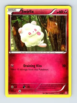 Swirlix - XY Trainer Kit: Bisharp & Wigglytuff 18/30 - MP - Pokemon - Image 1