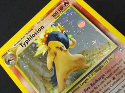 NM- Typhlosion Neo Genesis 017/111 Holo Unlimited Pokemon TCG WOTC - Image 3