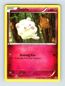 Swirlix - XY Trainer Kit: Bisharp & Wigglytuff 1/30 - MP - Pokemon - Image 1