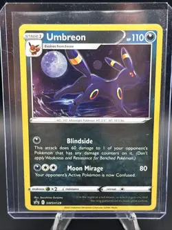 Umbreon SWSH129 Pokemon TCG Sword & Shield Promo Holo - Image 1