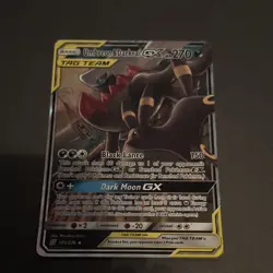 Pokemon Umbreon & Darkrai GX TAG TEAM SM-Unified Minds 125/236 Ultra Rare Holo - Image 1