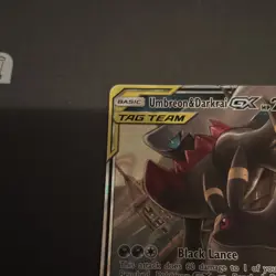 Pokemon Umbreon & Darkrai GX TAG TEAM SM-Unified Minds 125/236 Ultra Rare Holo - Image 2