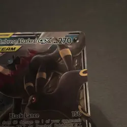 Pokemon Umbreon & Darkrai GX TAG TEAM SM-Unified Minds 125/236 Ultra Rare Holo - Image 3