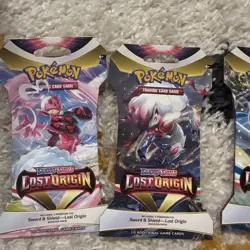 Pokemon TCG Sword and Shield Lost Origin x4 sleeved Booster Packs Lot of 4 - Image 2