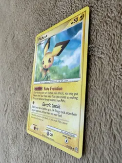 2008 Pokemon TCG DP Stormfront Pichu Lv.8 HP 50 Common Non-holo 45/100 LP/MP - Image 2