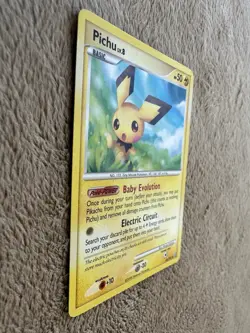 2008 Pokemon TCG DP Stormfront Pichu Lv.8 HP 50 Common Non-holo 45/100 LP/MP - Image 4