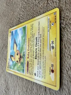 2008 Pokemon TCG DP Stormfront Pichu Lv.8 HP 50 Common Non-holo 45/100 LP/MP - Image 5