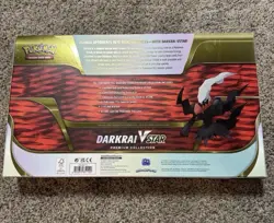Pokemon TCG: Darkrai VSTAR Premium Collection Box New Factory Sealed 8 Boosters - Image 2