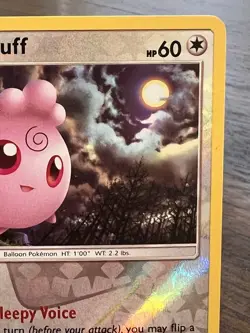 Igglybuff 168/236 Sm-Cosmic Eclipse Reverse Holo Pokemon TCG NM - Image 3