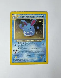 Pokemon TCG Light Azumarill Holo Rare Neo Destiny 13/105 - Image 2