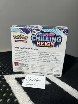 Pokemon Chilling Reign Booster Box English sealed - Image 2