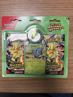 Pokemon Mega Evolution Ascend Heroes 2 Pack Blister - Erikas Tangela - Sealed - Image 1