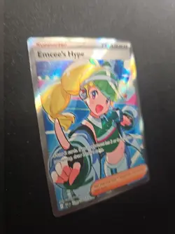 Pokemon TCG NM-Mint Emcee's Hype - Ultra Rare SV10: Destined Rivals 220/182 - Image 3