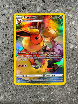 Pokemon TCG Cards Flareon TG01/TG30 Brilliant Stars Trainer Gallery Art Rare NM - Image 1