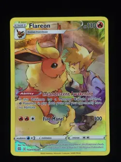 Flareon TG01/TG30 Pokemon SWSH09: Brilliant Stars Trainer Gallery NM 🔥 - Image 1