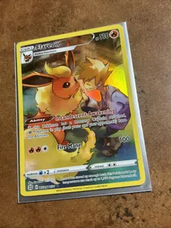 Flareon - TG01/TG30 Brilliant Stars Trainer Gallery Holo Pokemon TCG Card NM/M - Image 2