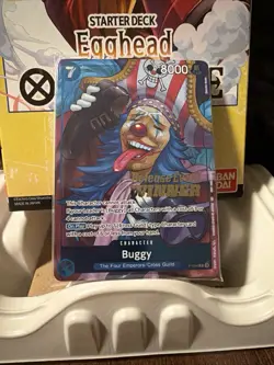 Buggy P-084 Release Event Winner Promo One Piece English NM - Image 1