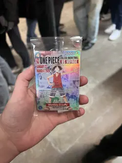 RARE One Piece Monkey D. Luffy US Voyage College Basketball Promo Card SEALED - Image 1