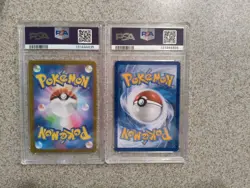 TWO PSA 9 SAMUROTT 020 Japanese SV11W + 023 EN White Flare Pokemon Slab Lot (2) - Image 2