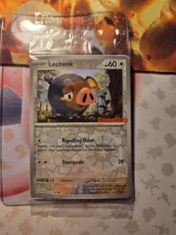 Lechonk 154/198 Gamestop Stamped Pokemon TCG: Scarlet & Violet New/Sealed WOW - Image 1