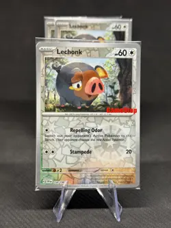 GameStop Promo Stamp - Sealed Lechonk 154/198 - Scarlet & Violet - Pokemon TCG - Image 1