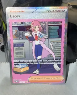 Lacey | Prismatic Evolutions | Sir Full Art English | 175/131 | Pokemon S&V - Image 1