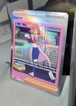 Lacey | Prismatic Evolutions | Sir Full Art English | 175/131 | Pokemon S&V - Image 3