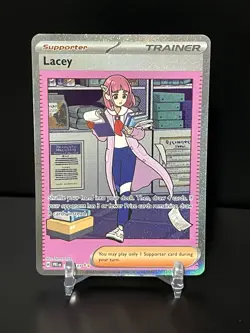 Lacey | Prismatic Evolutions | Sir Full Art English | 175/131 | Pokemon S&V - Image 1