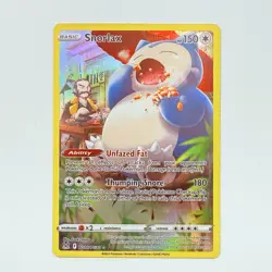 Pokemon TCG Snorlax TG10/TG30 Lost Origin Trainer Gallery Art Rare Holo NM-M - Image 5