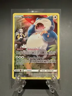 Snorlax TG10/TG30 Lost Origin Trainer Gallery NM Ultra Rare Pokemon TCG 2022 - Image 1