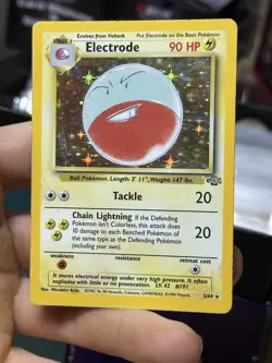 Electrode 2/64 Jungle Gyarados 6/102 Base Set 1999 Vintage Pokemon Card Lot WOTC - Image 2