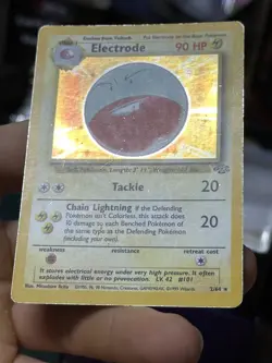 Electrode 2/64 Jungle Gyarados 6/102 Base Set 1999 Vintage Pokemon Card Lot WOTC - Image 4