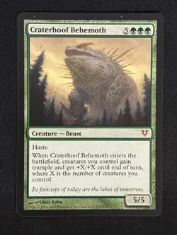 1x MTG Craterhoof Behemoth - Avacyn Restored (AVR) #172 - Magic the Gathering - Image 1