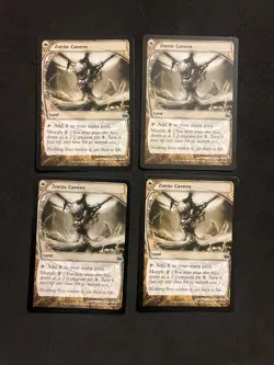 x4 Zoetic Cavern [Future Sight] Magic MTG Cards LP - Image 1