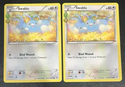 Swablu RC23/RC32 Generations Radiant Collection Non-Holo Card - lot of 2 - Image 1