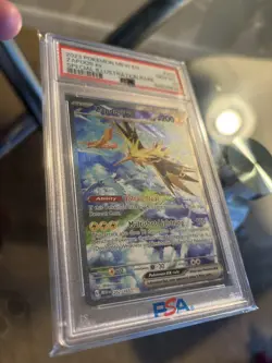 2023 Pokemon 151 SV Zapdos ex Special Illustration Rare 202/165 PSA 10 - Image 2