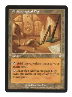 Archaeological Dig MTG Invasion UC - Image 1
