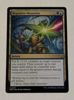 MTG Repulsive Mutation - Murders At Karlov Manor LP - Image 1