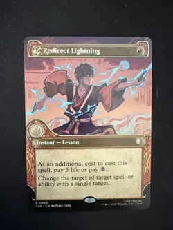 Redirect Lightning (Showcase) Avatar: The Last Airbender Foil 0343 - Image 1