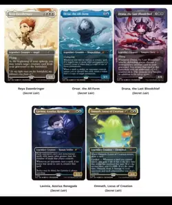 MtG; Secret Lair; Li'l Legends; Rainbow Foil Edition; Sealed new In Hand - Image 1