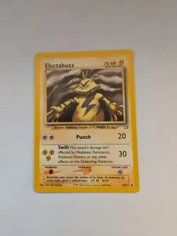 Pokemon TCG Electabuzz Neo Genesis 33/111 Regular 1st Edition Uncommon NM - Image 1