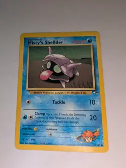 2000 POKEMON GYM HEROES MISTY'S SHELLDER 89/132 (COMMON) LP - Image 1