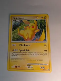 Pokemon TCG Pikachu 70/100 Stormfront Regular LP - Image 1