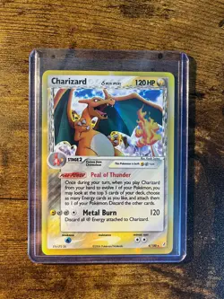 2006 Pokemon EX Crystal Guardians 4 Charizard-Holo Ungraded Great Condition - Image 3