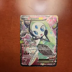 Meloetta EX (Full Art) RC25 Legendary Treasures Radiant Coll. Ultra Rare Pokemon - Image 1