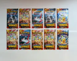 10x Pokemon TCG: Scarlet & Violet - Surging Sparks Booster Packs - Image 1