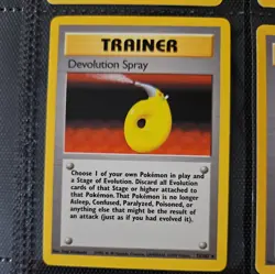 Pokemon TCG Devolution Spray Trainer Base Set 72/102 4th Print Base Set - Image 1