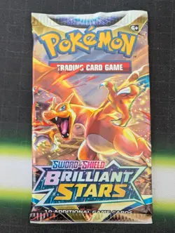 Pokemon Brilliant Stars • Booster Pack • New Factory Sealed - Image 1