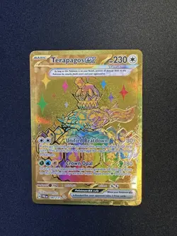 Pokemon SV Prismatic Evolutions 2025 Terapagos EX #180/131 - Image 1